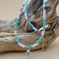 Seashell and Beads of Blue2