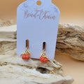 Enamel Orange Pumpkins