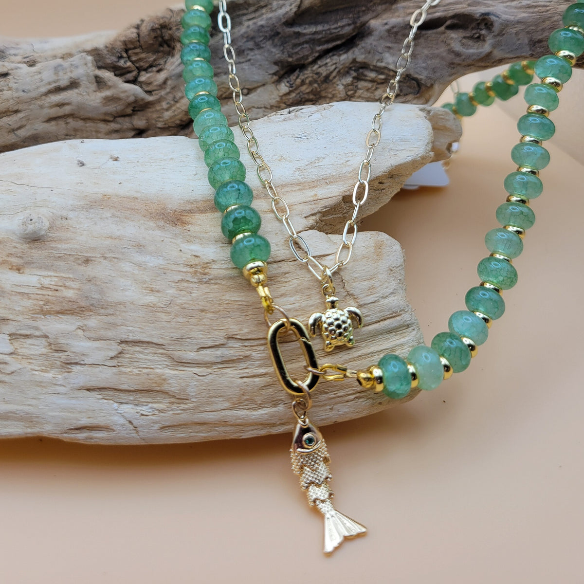 Sea Vibe Charm Necklaces