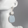 Dots and Stripes in Blue