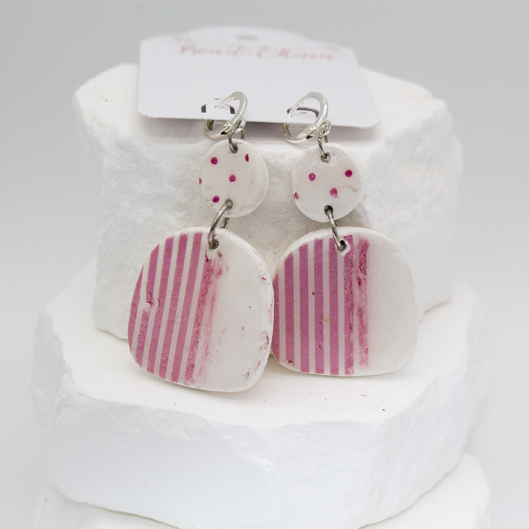 Stripes and Dots of Pink